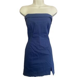 Cellecci 100% Cotton Strapless Summer Dress Women’s  Size Large
